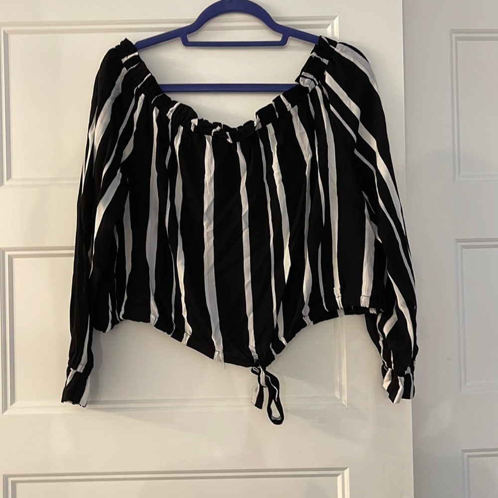 Off the shoulder too